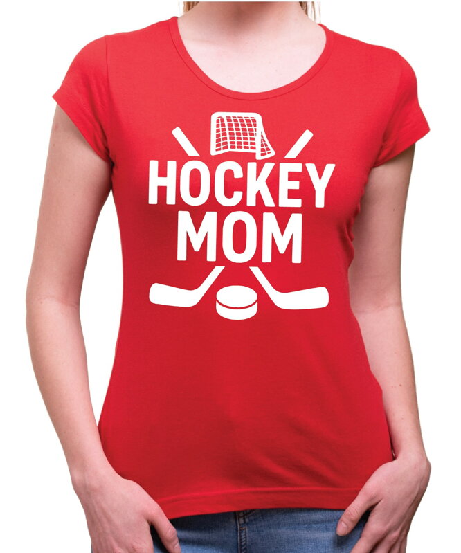 Tričko - Hockey mom - Hokejová mama Tričko - Hockey mom - Hokejová mama