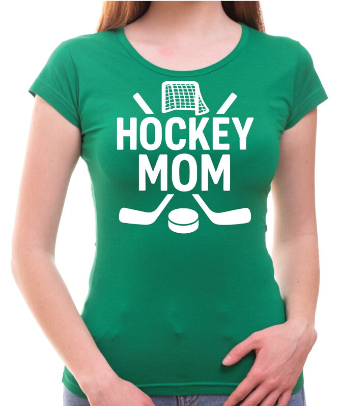 Tričko - Hockey mom - Hokejová mama Tričko - Hockey mom - Hokejová mama