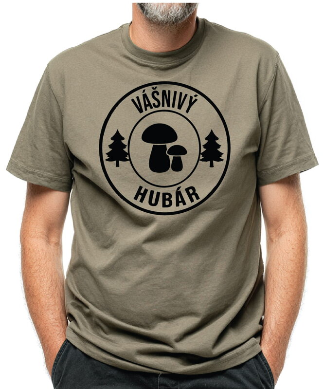 Hubárske tričko - Vášnivý Hubár