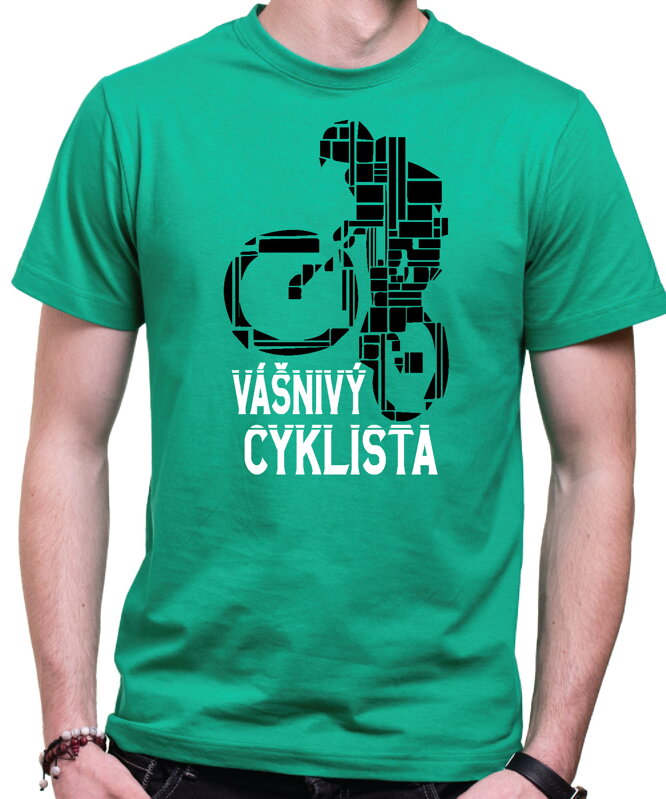 Cyklo tričko - Bike + vášnivý cyklista/vášnivá cyklistka Cyklo tričko - Bike + vášnivý cyklista/vášnivá cyklistka