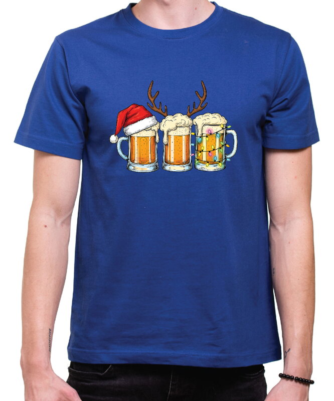 Vianočné tričko - Vianočné pivá