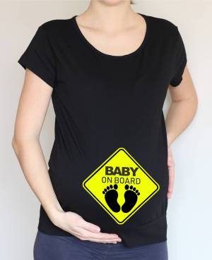 Tehotenské tričko - Baby on board