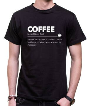 Tričko - COFFEE význam