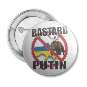 Odznak - Bastard Putin