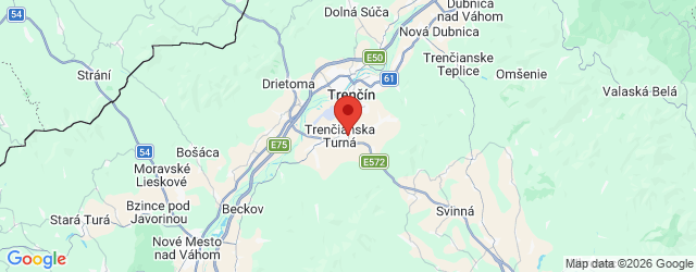 Google map: Trenčianska Turná 2506
